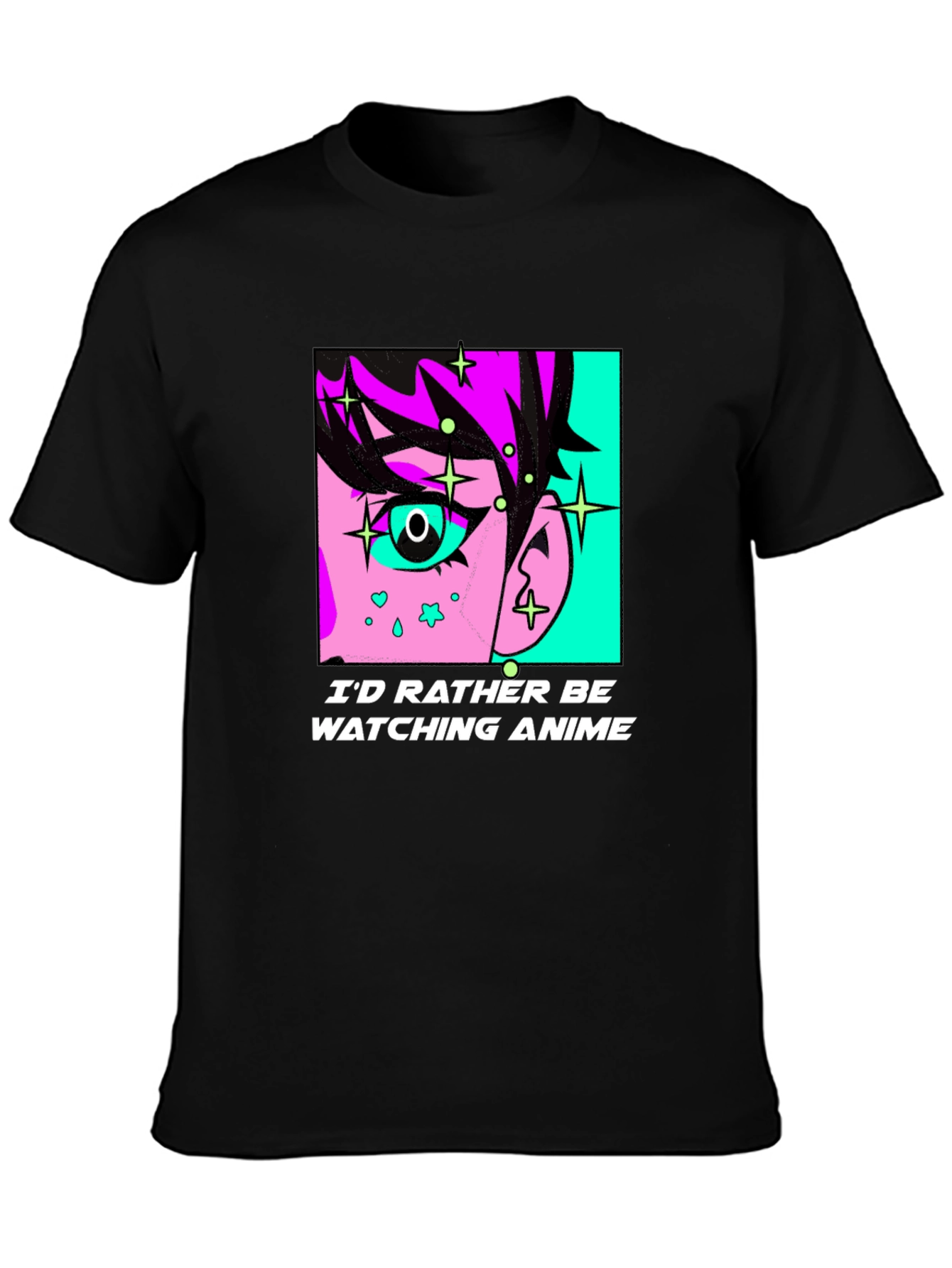 Id Rather Be Watching Anime T-Shirt