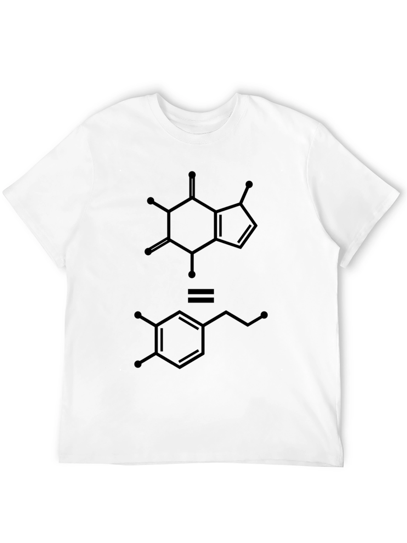 Caffeine Equals Dopamine T-Shirt - Black