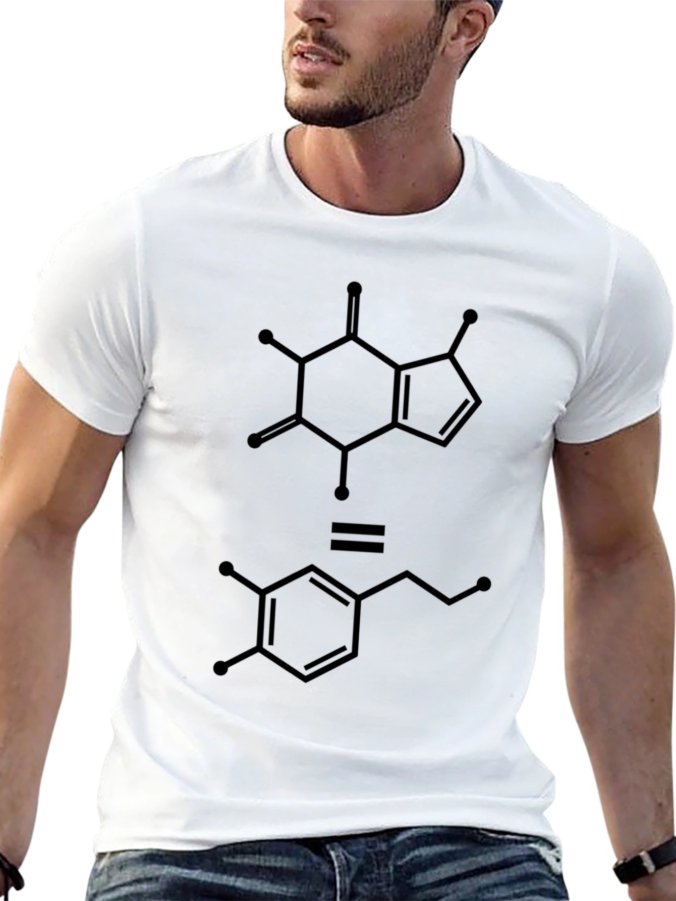 Caffeine Equals Dopamine T-Shirt - Black