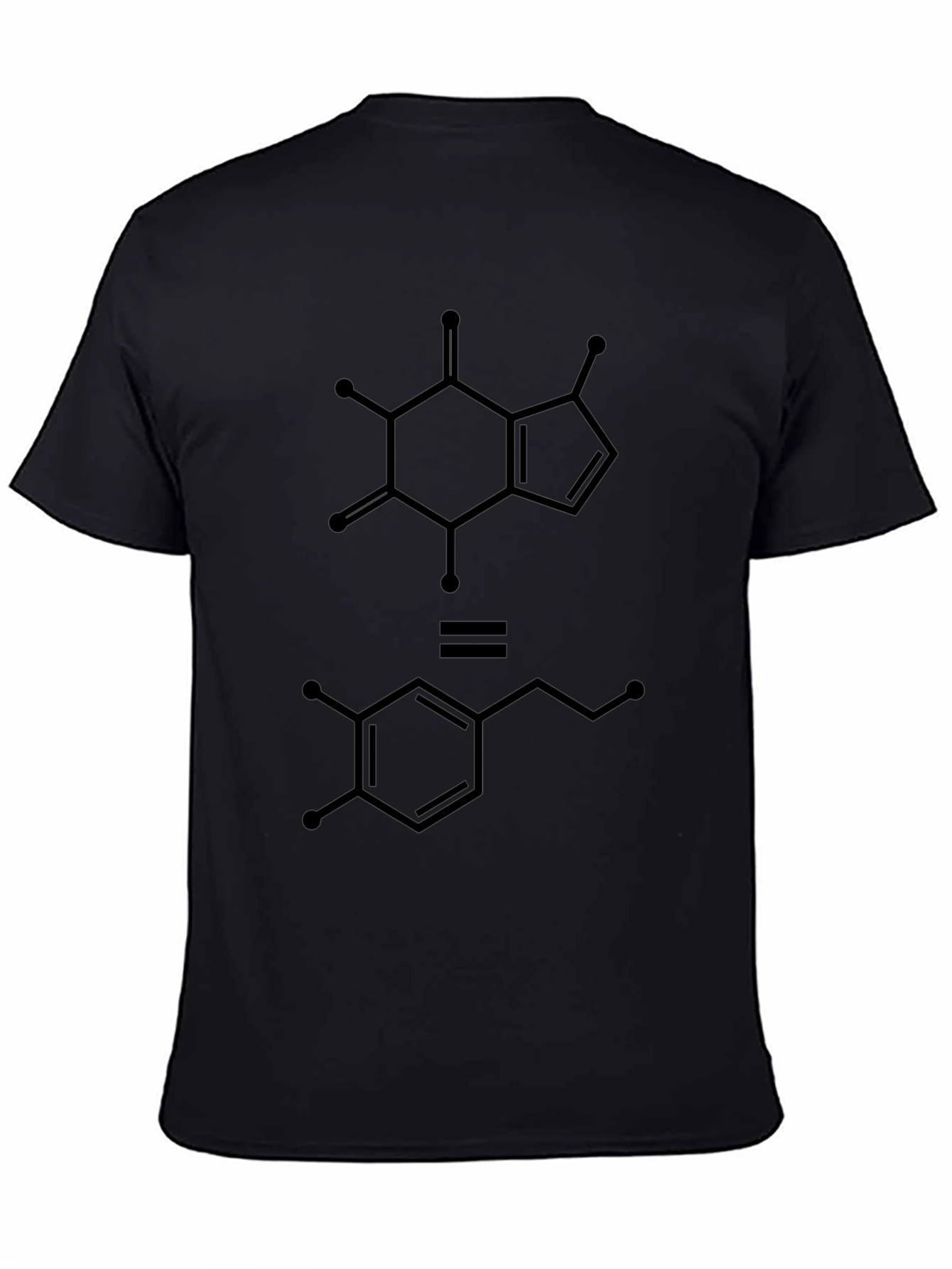 Caffeine Equals Dopamine T-Shirt - Black