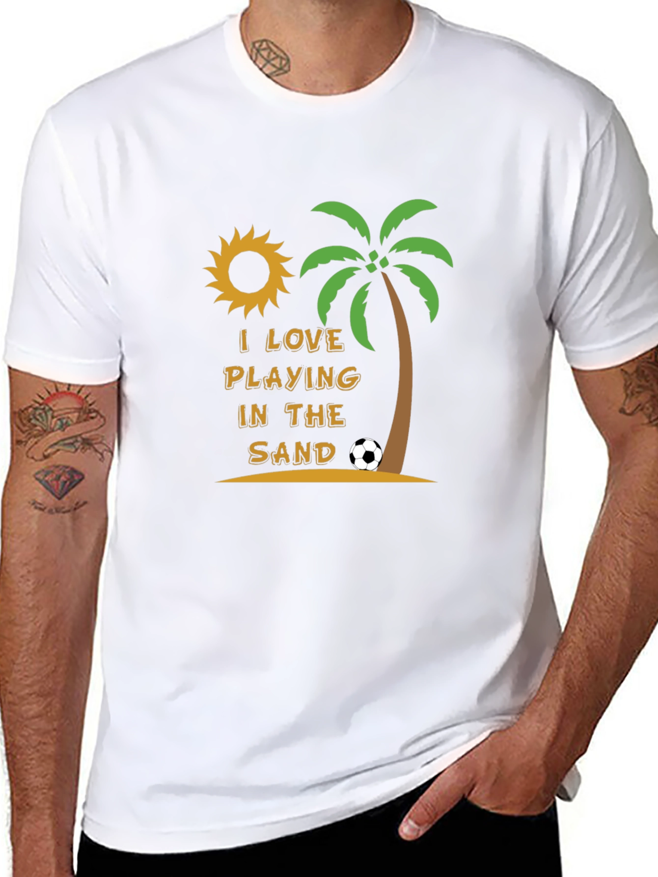 I Love Playing in the Sand T-Shirt