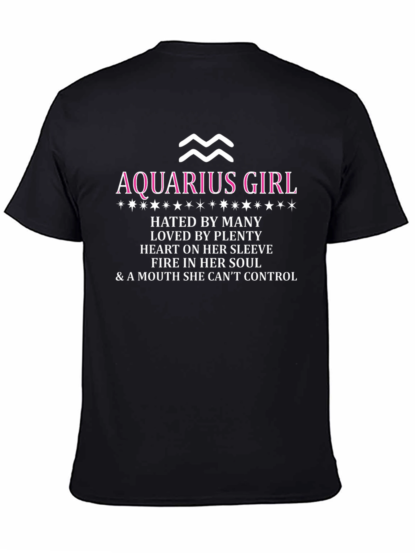 Aquarius Girl Zodiac T-Shirt