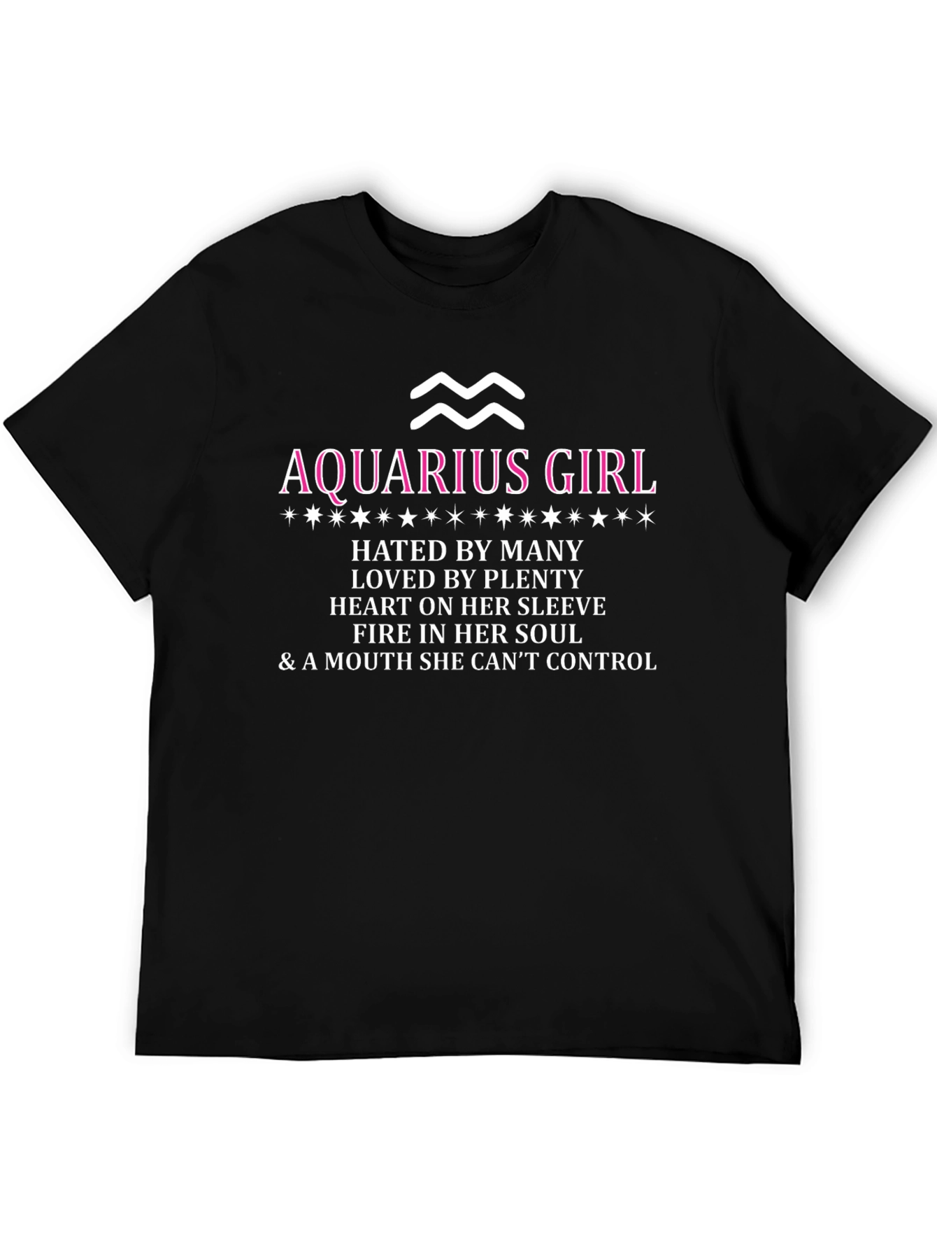 Aquarius Girl Zodiac T-Shirt