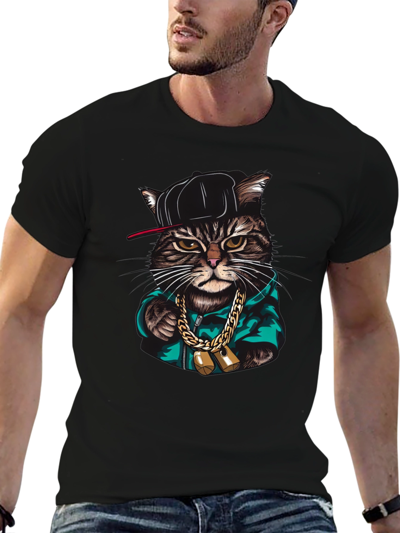 Cool Cat T-Shirt: Hip Hop Style