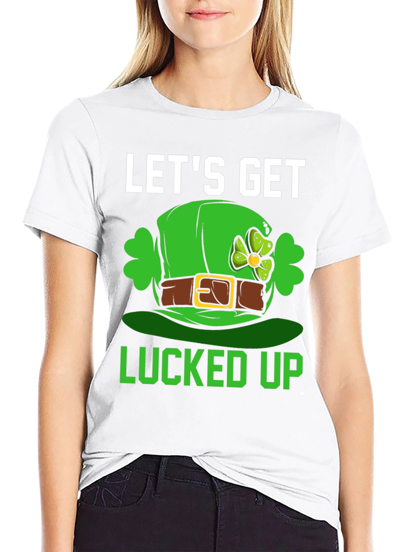 Lets Get Lucked Up St. Patricks Day T-Shirt
