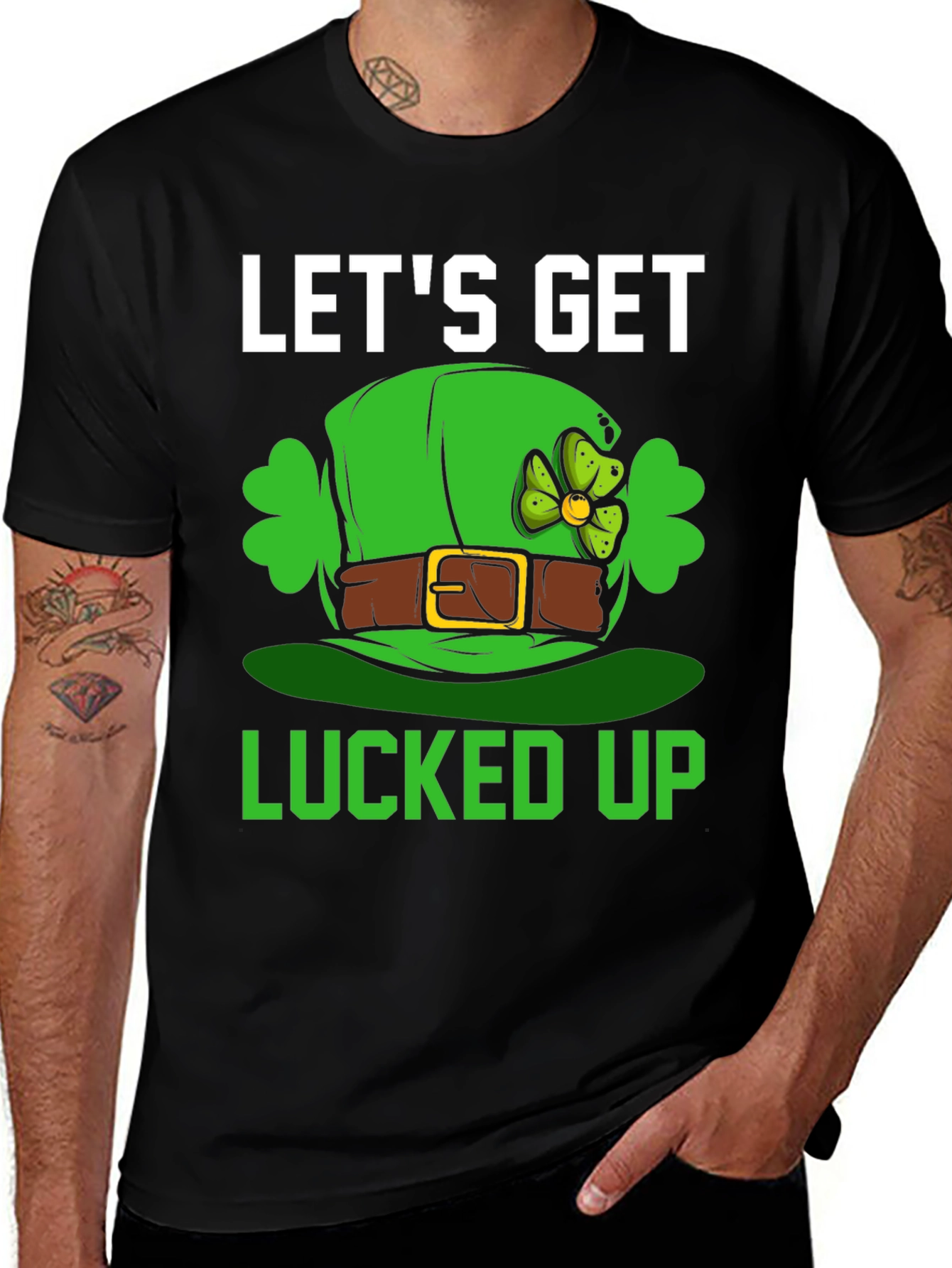 Lets Get Lucked Up St. Patricks Day T-Shirt