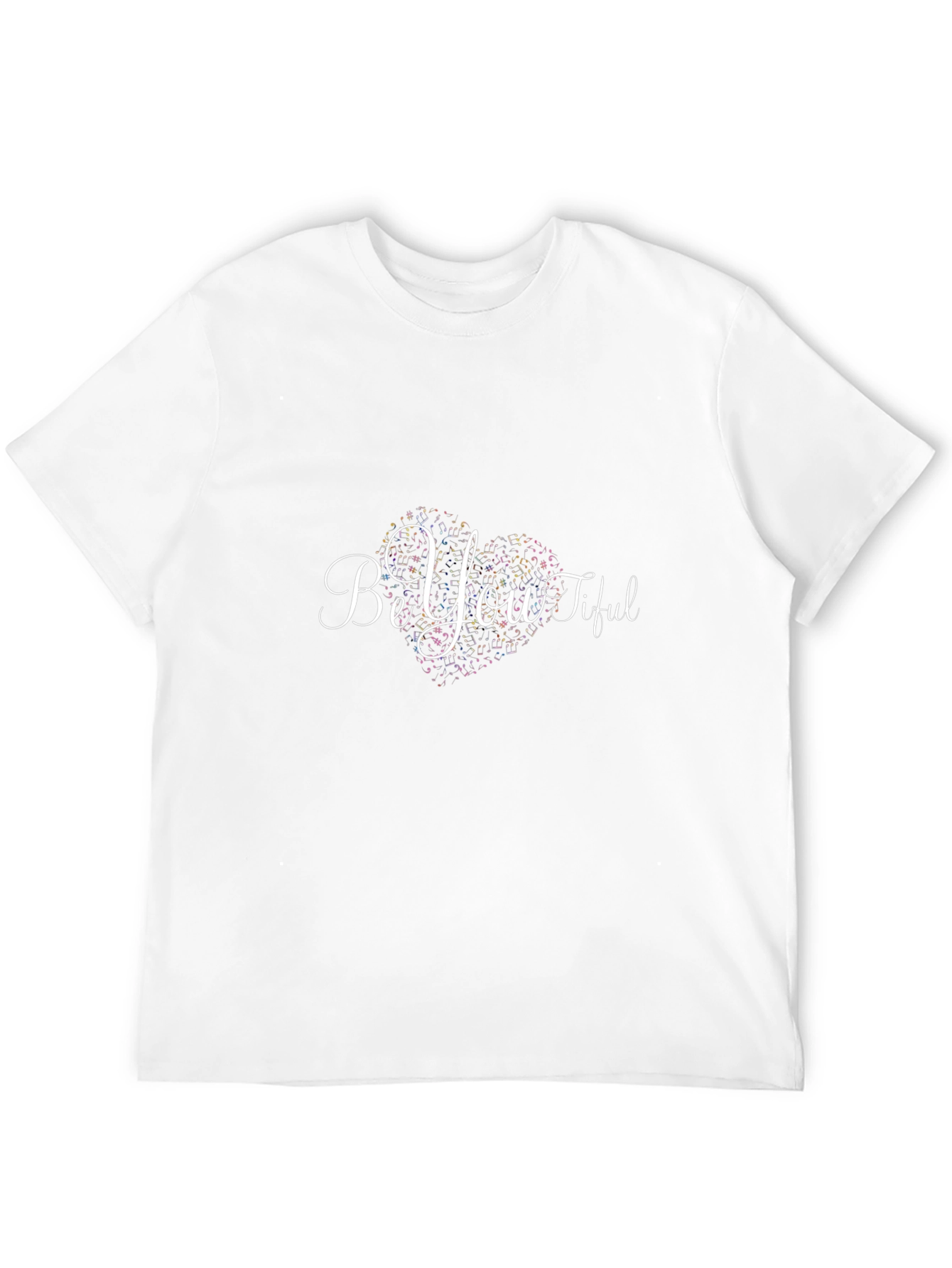 BeYOUtiful Black Tee - Inspirational Design