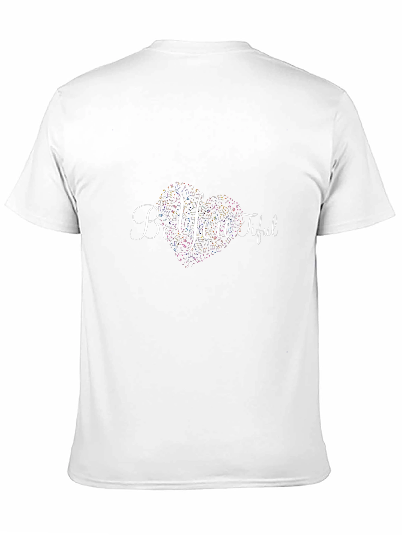 BeYOUtiful Black Tee - Inspirational Design