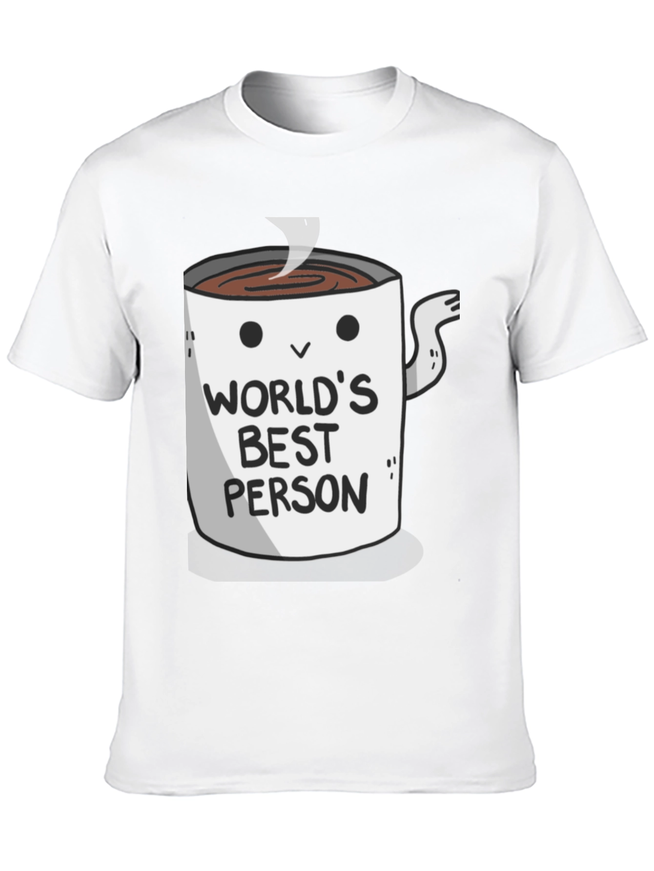 Worlds Best Person Coffee Mug Graphic T-Shirt
