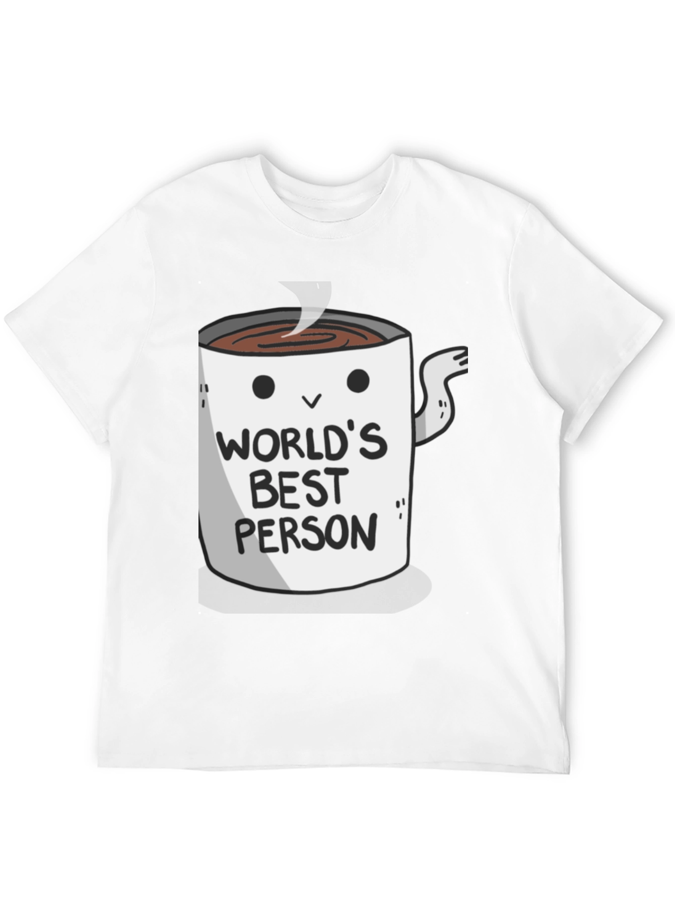Worlds Best Person Coffee Mug Graphic T-Shirt