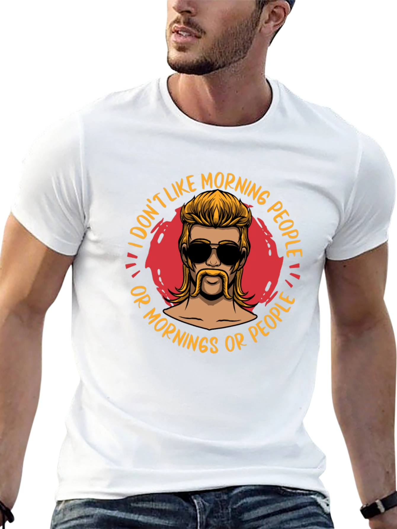 I Dont Like Morning People T-Shirt