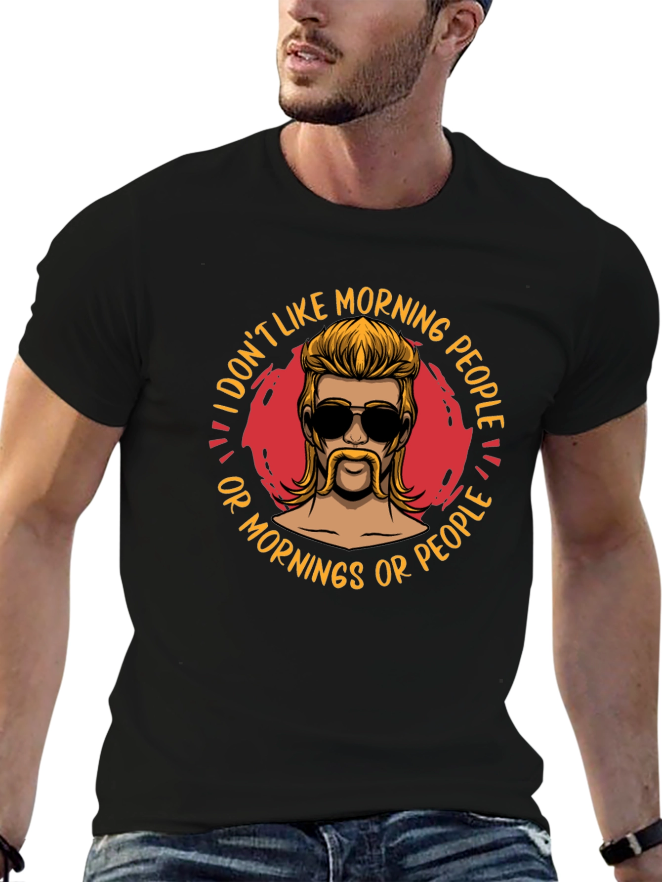 I Dont Like Morning People T-Shirt