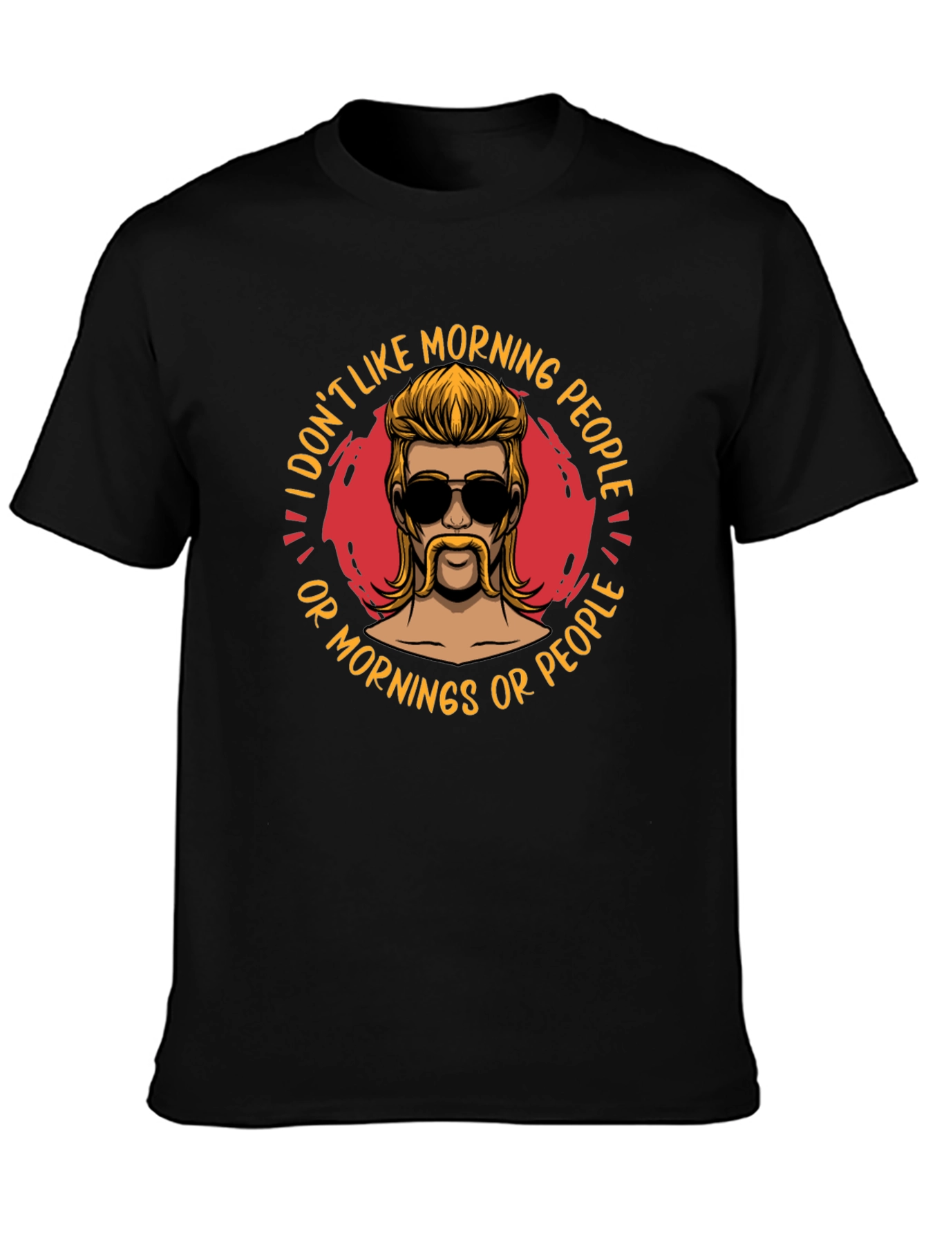 I Dont Like Morning People T-Shirt