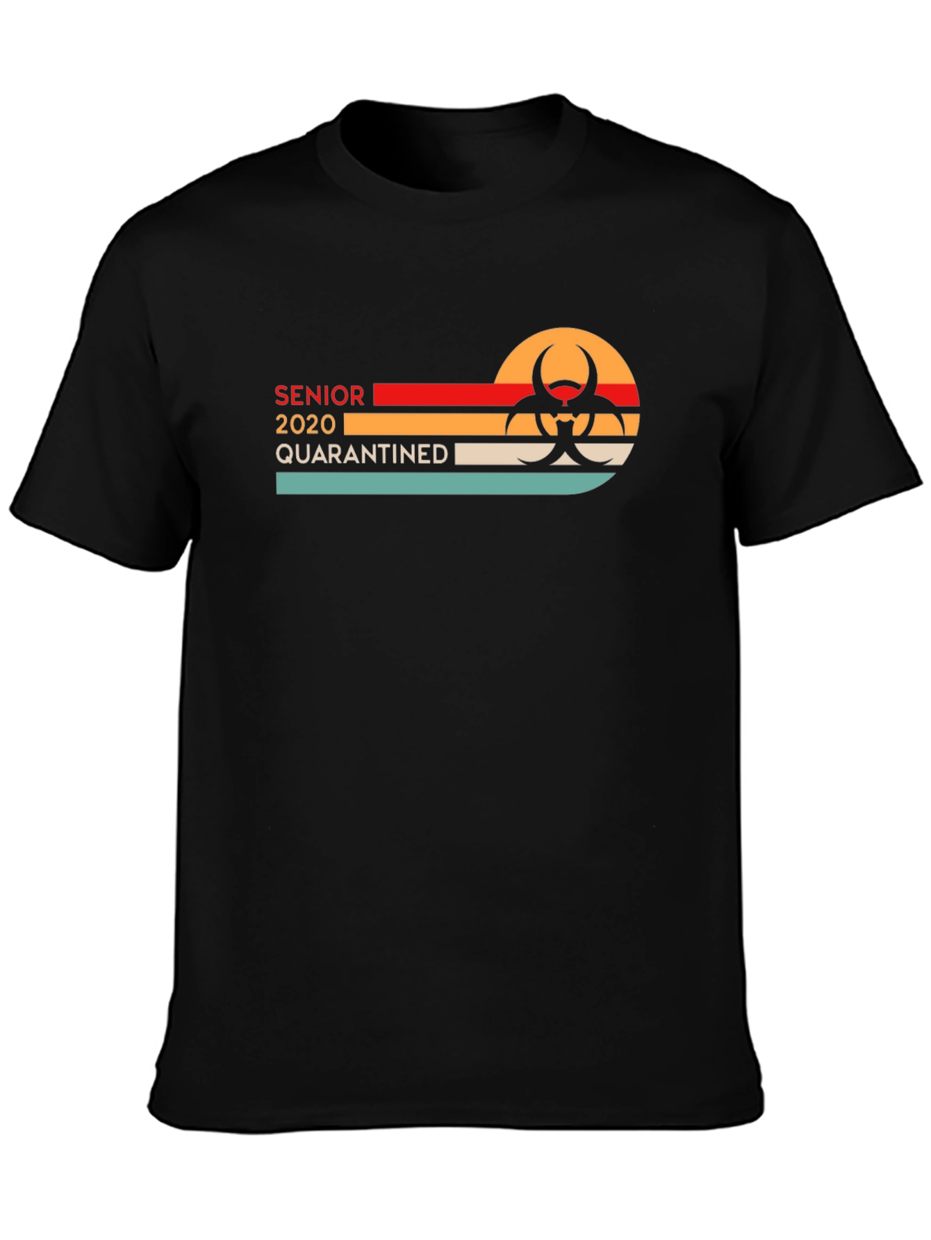 Senior 2020 Quarantined Retro T-Shirt