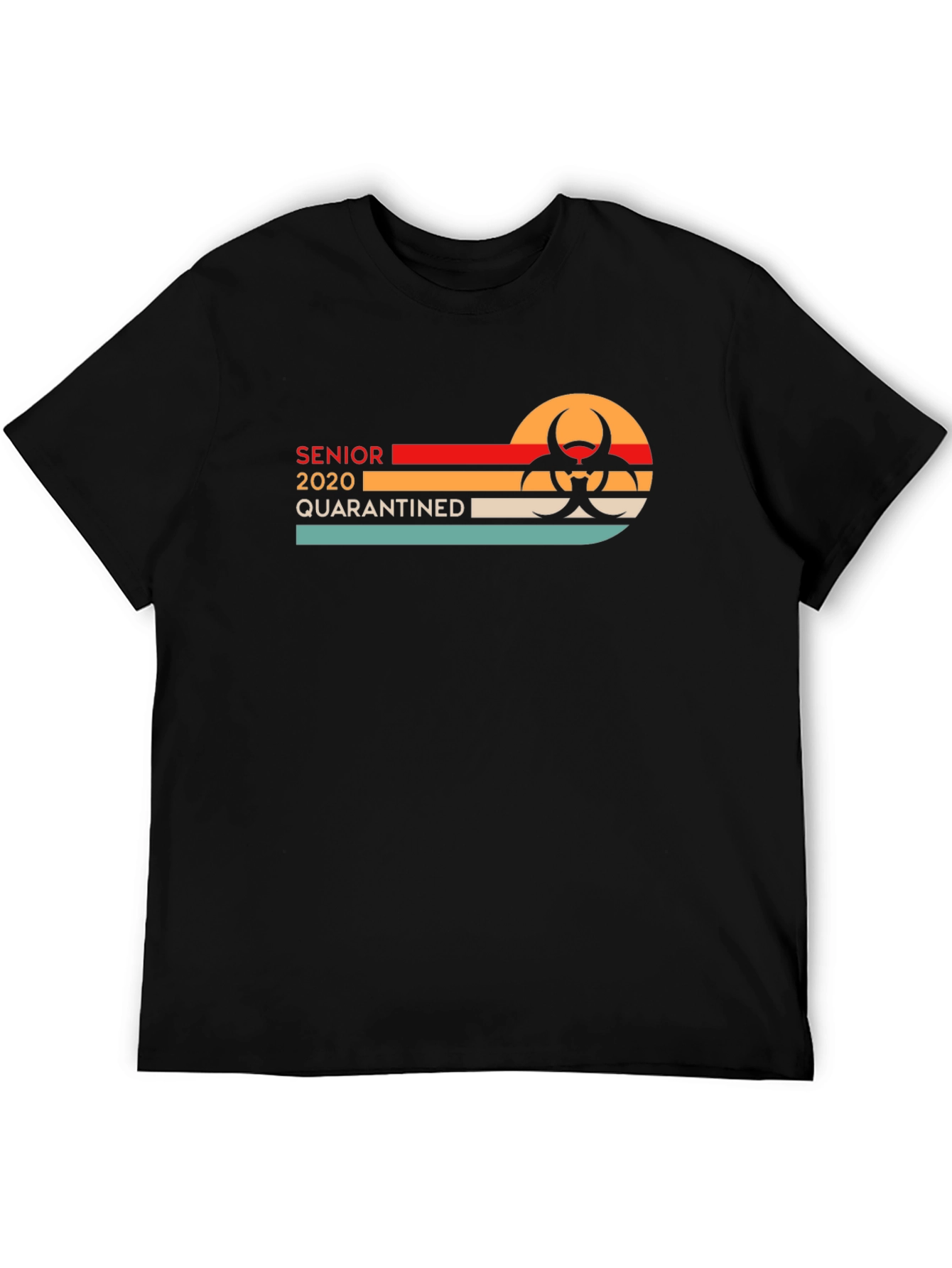 Senior 2020 Quarantined Retro T-Shirt