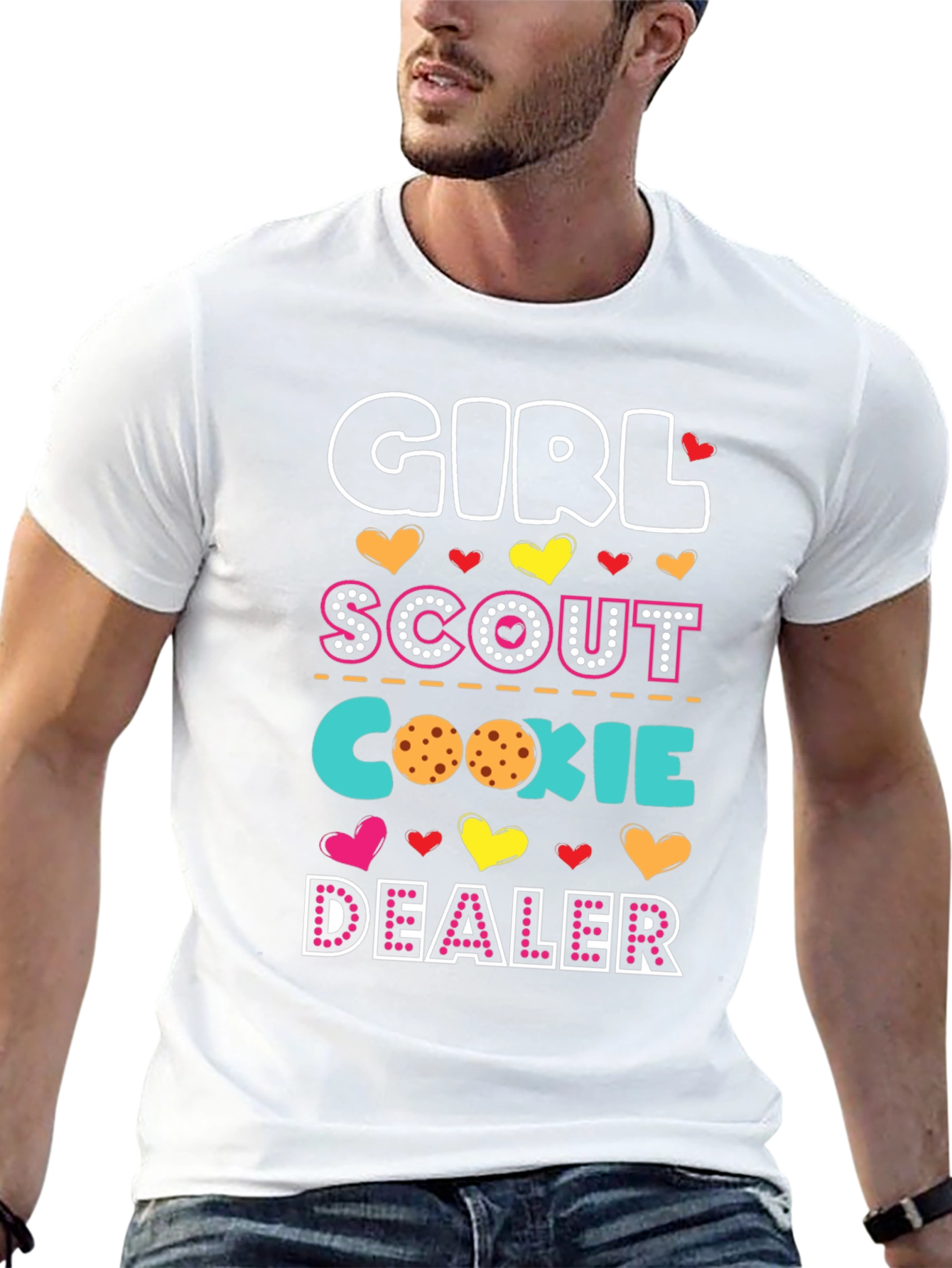 Girl Scout Cookie Dealer Graphic T-Shirt