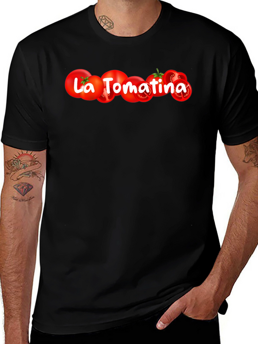 La Tomatina Tomato Festival Black T-Shirt
