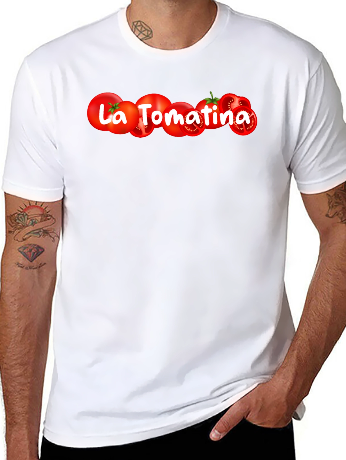 La Tomatina Tomato Festival Black T-Shirt