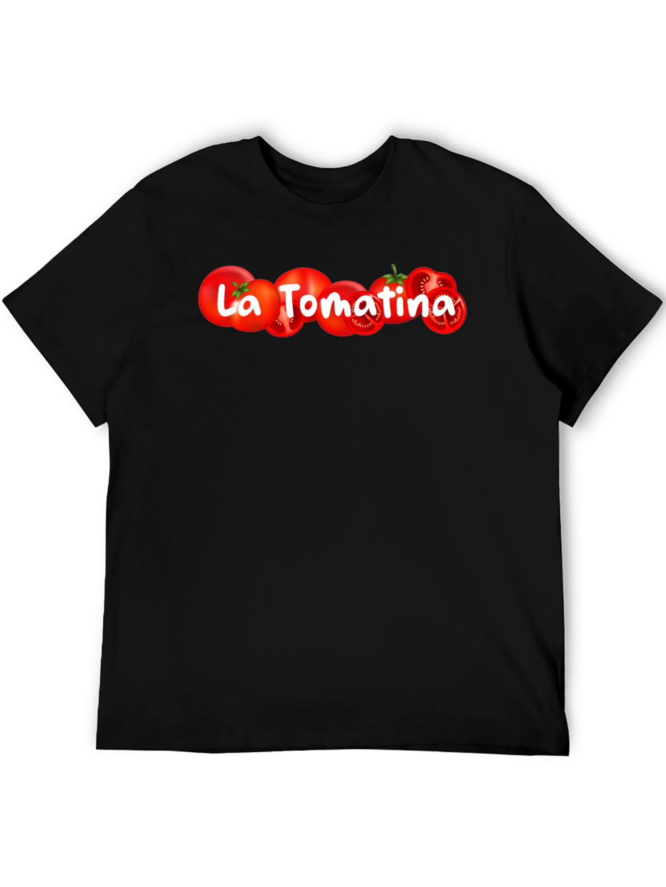 La Tomatina Tomato Festival Black T-Shirt