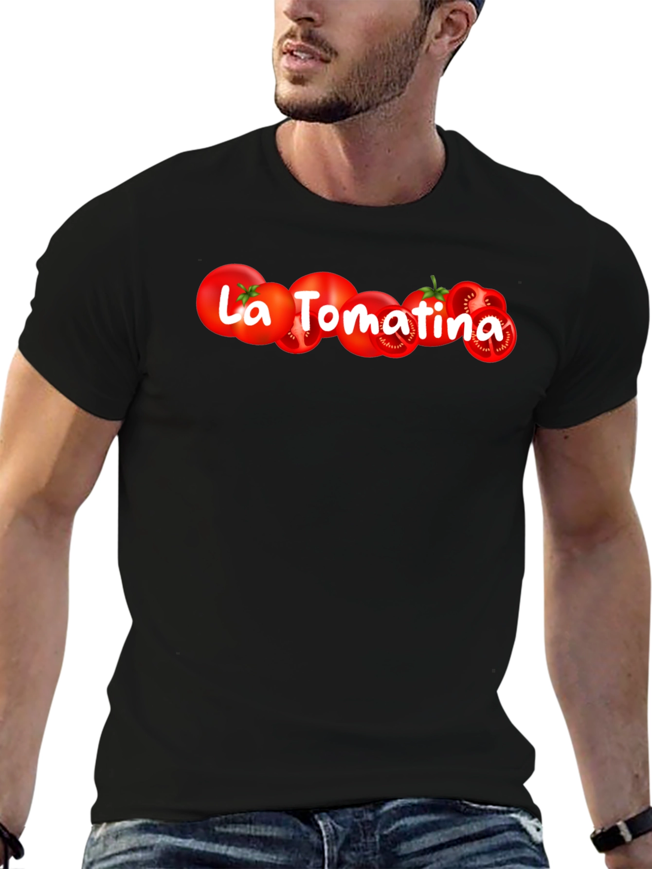 La Tomatina Tomato Festival Black T-Shirt