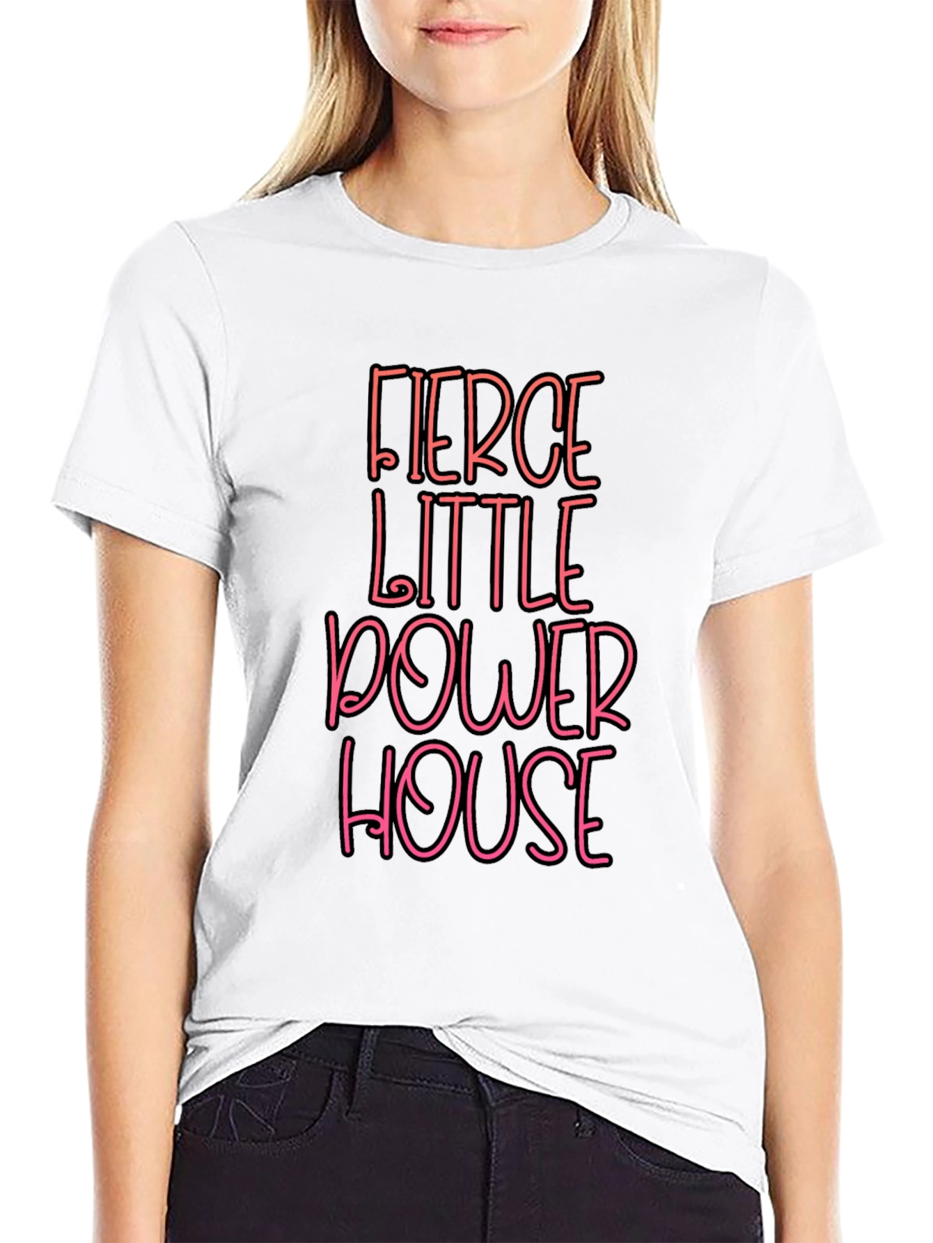 Fierce Little Powerhouse Graphic Tee