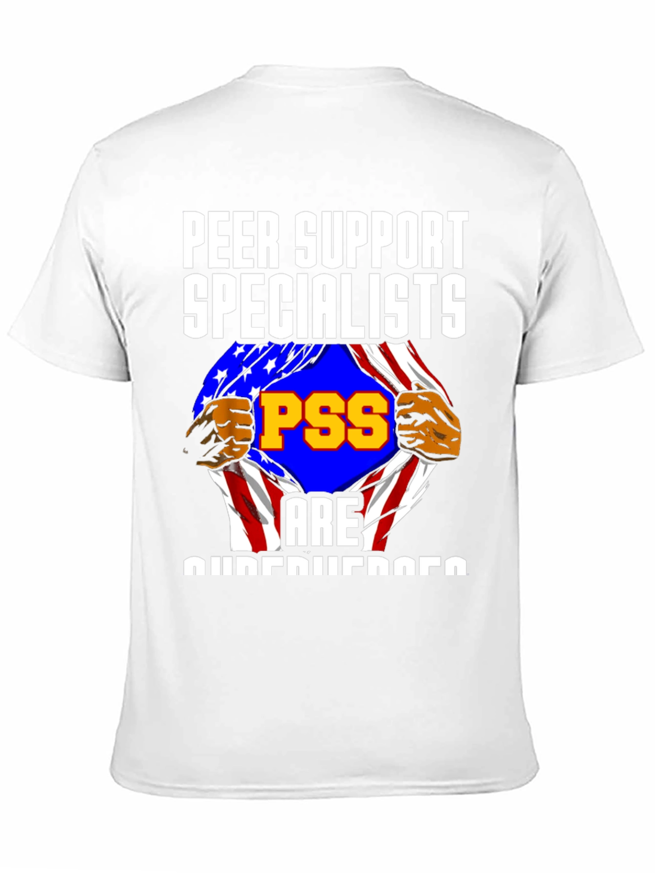 Peer Support Specialist Superhero T-Shirt