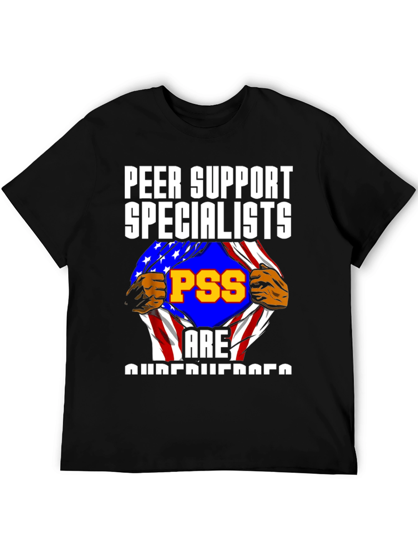 Peer Support Specialist Superhero T-Shirt