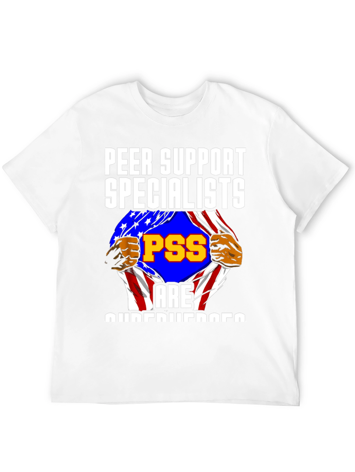 Peer Support Specialist Superhero T-Shirt