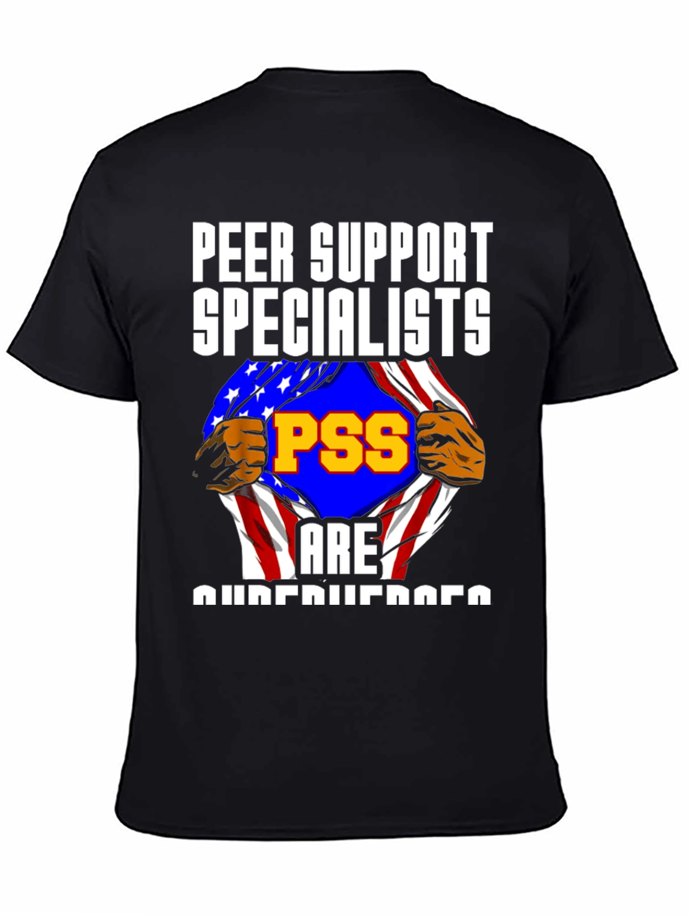 Peer Support Specialist Superhero T-Shirt