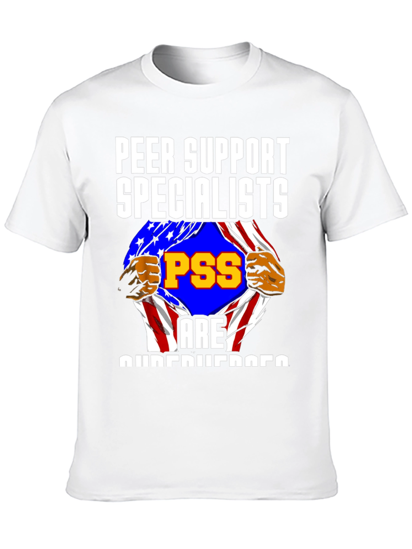 Peer Support Specialist Superhero T-Shirt