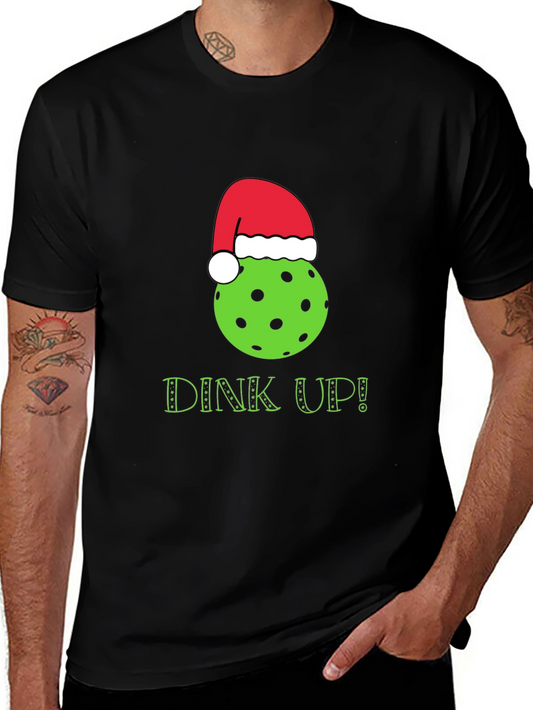 Dink Up Pickleball Christmas T-Shirt