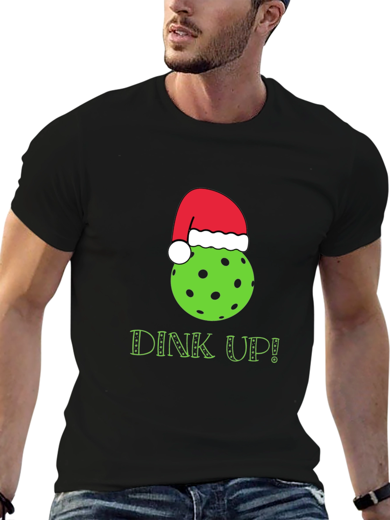 Dink Up Pickleball Christmas T-Shirt