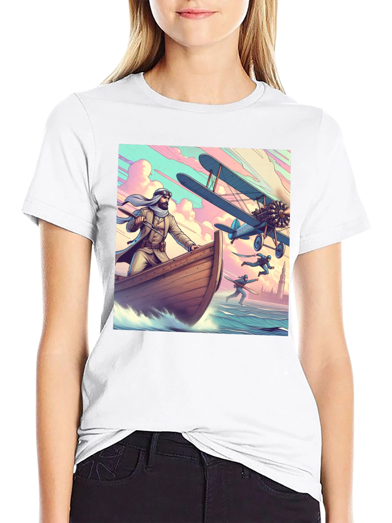 Adventure Print T-Shirt - Unique Graphic Tee