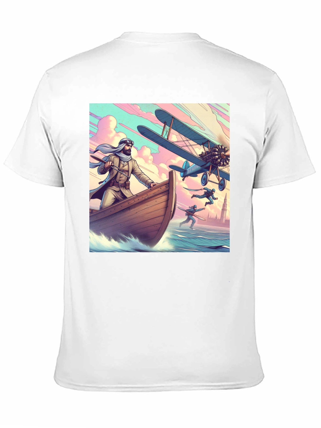 Adventure Print T-Shirt - Unique Graphic Tee