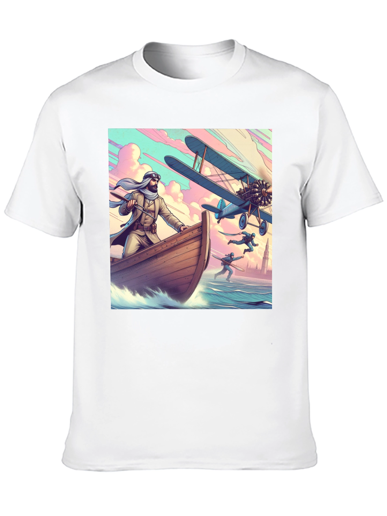 Adventure Print T-Shirt - Unique Graphic Tee