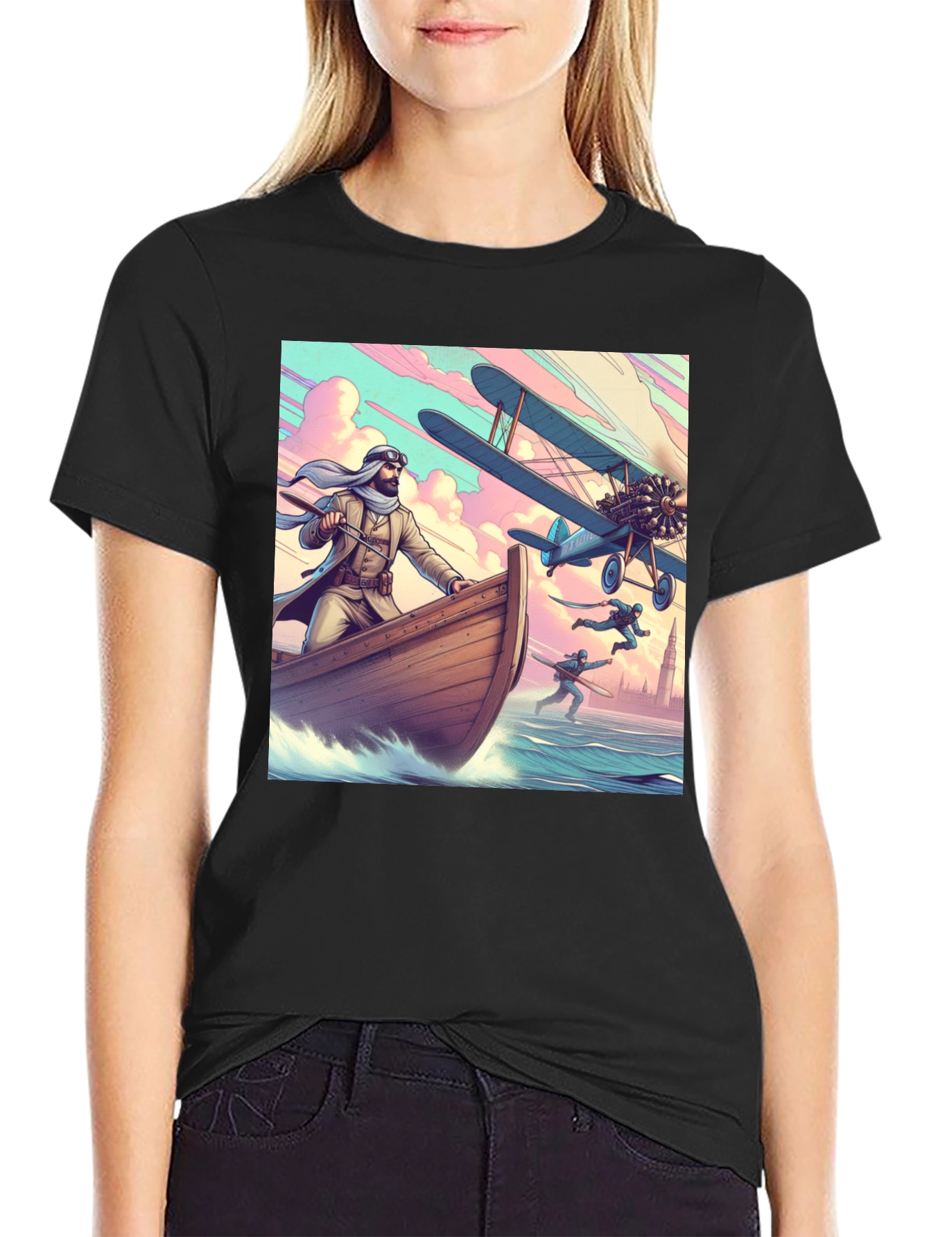 Adventure Print T-Shirt - Unique Graphic Tee