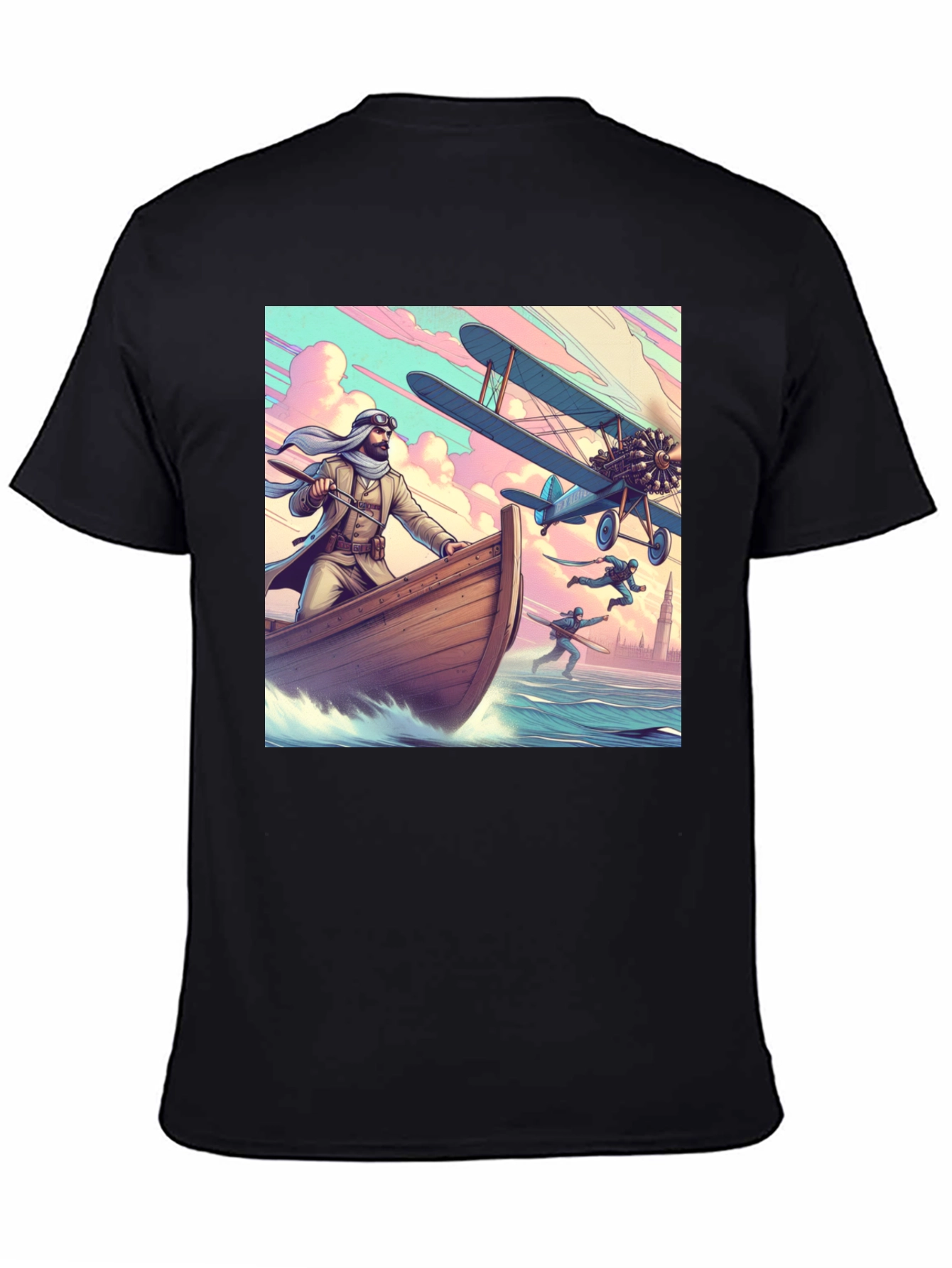 Adventure Print T-Shirt - Unique Graphic Tee