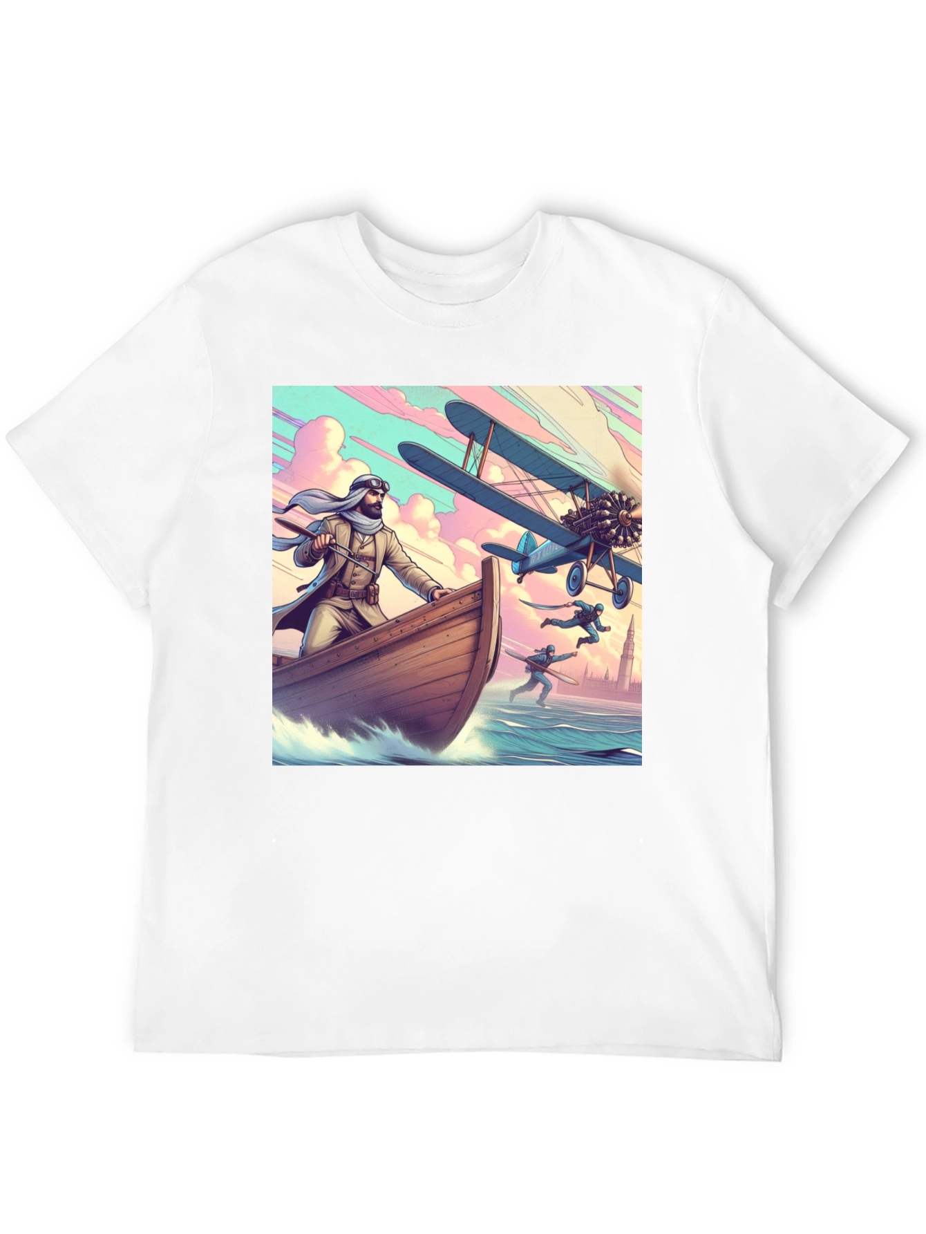 Adventure Print T-Shirt - Unique Graphic Tee