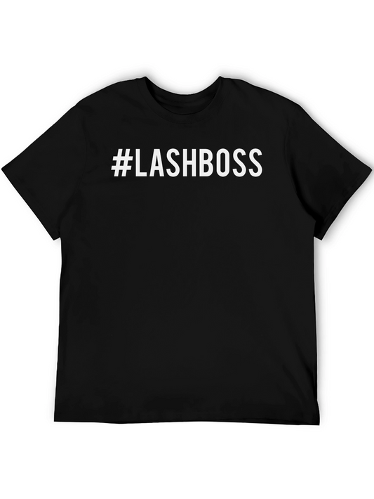 #LashBoss Graphic Tee - Stylish Unisex Black T-Shirt