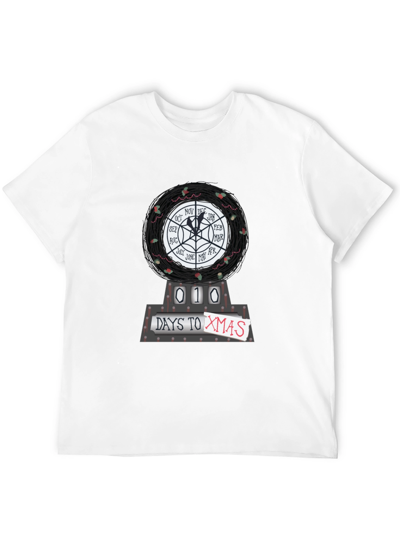 Countdown to Christmas T-Shirt - Novelty Holiday Apparel