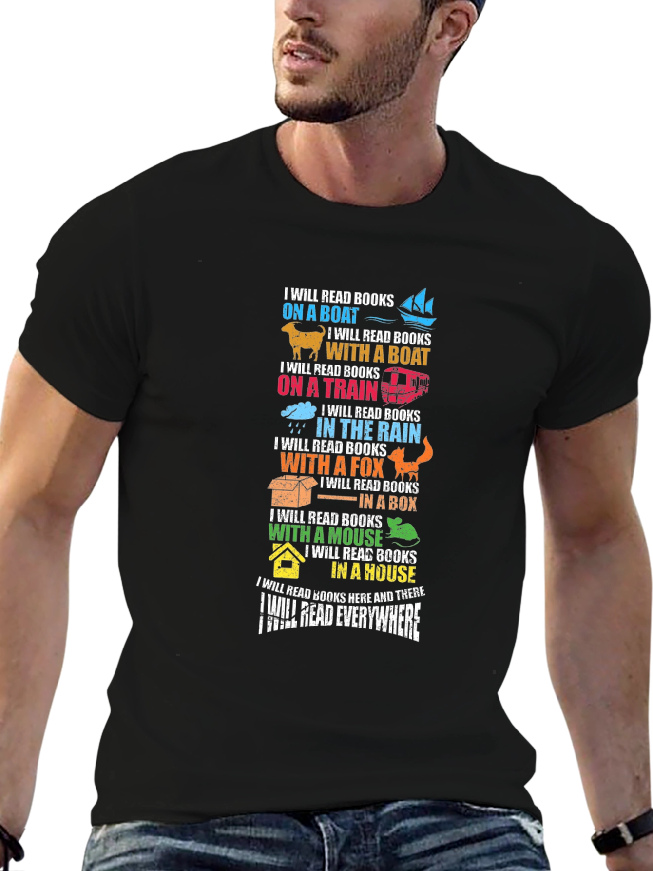 Book Lover Tee - Read Everywhere