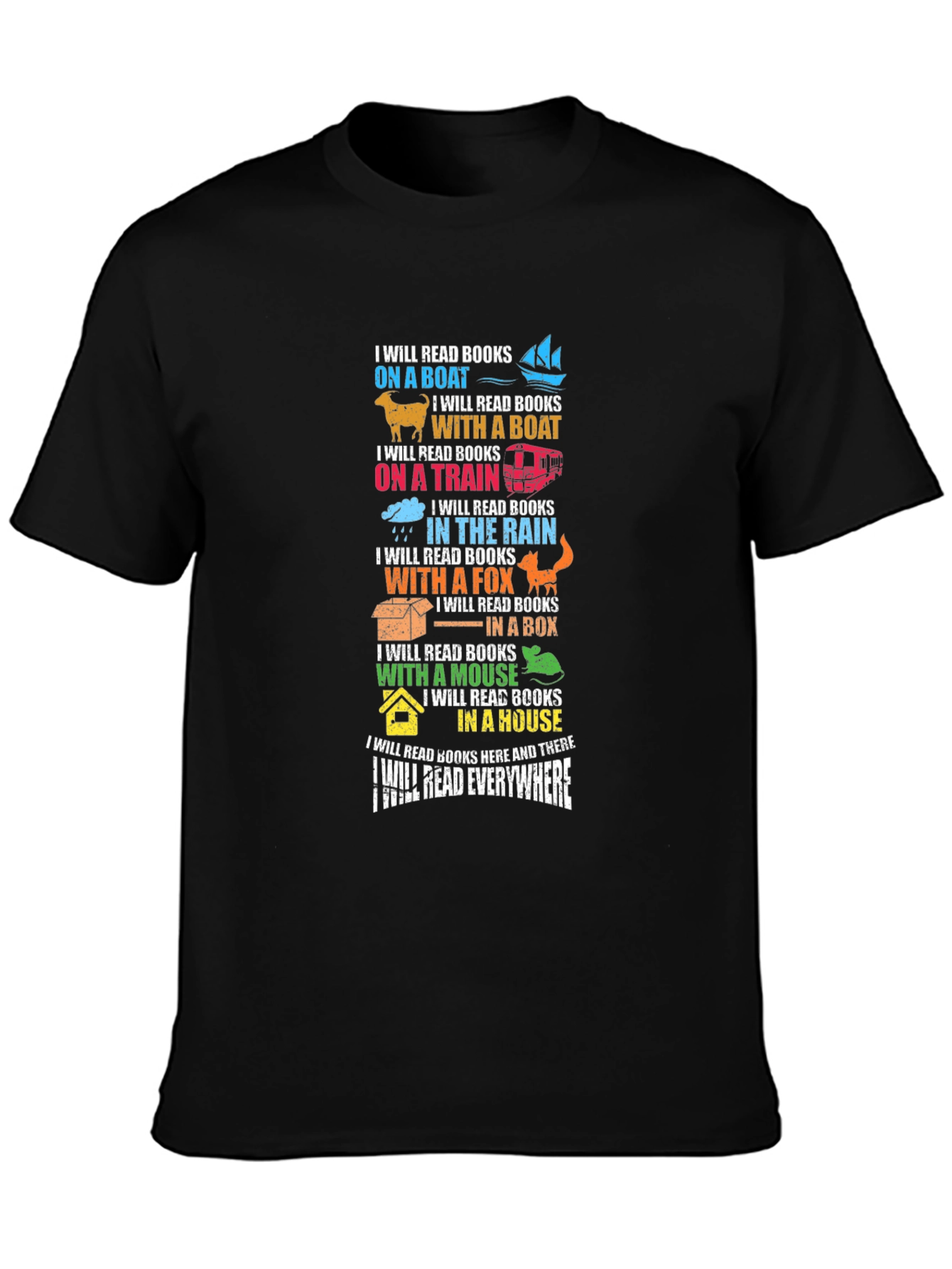 Book Lover Tee - Read Everywhere