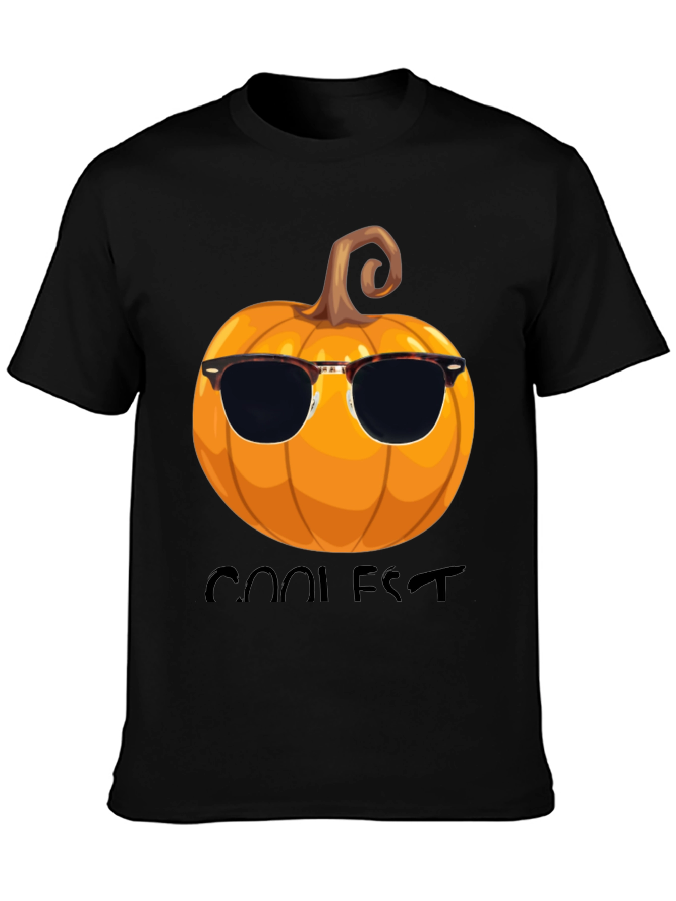 Coolest Pumpkin T-Shirt - Halloween Festive Tee