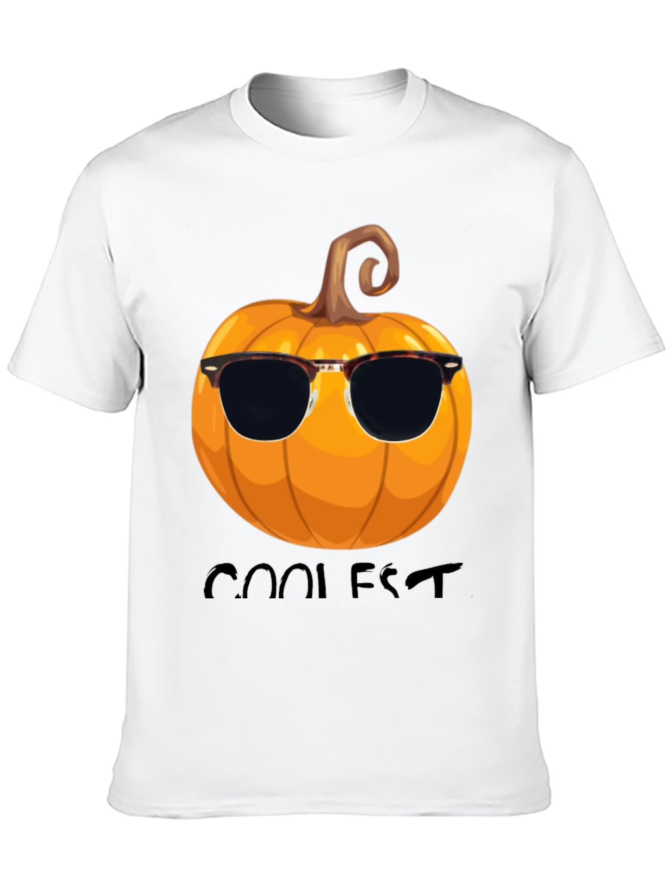 Coolest Pumpkin T-Shirt - Halloween Festive Tee