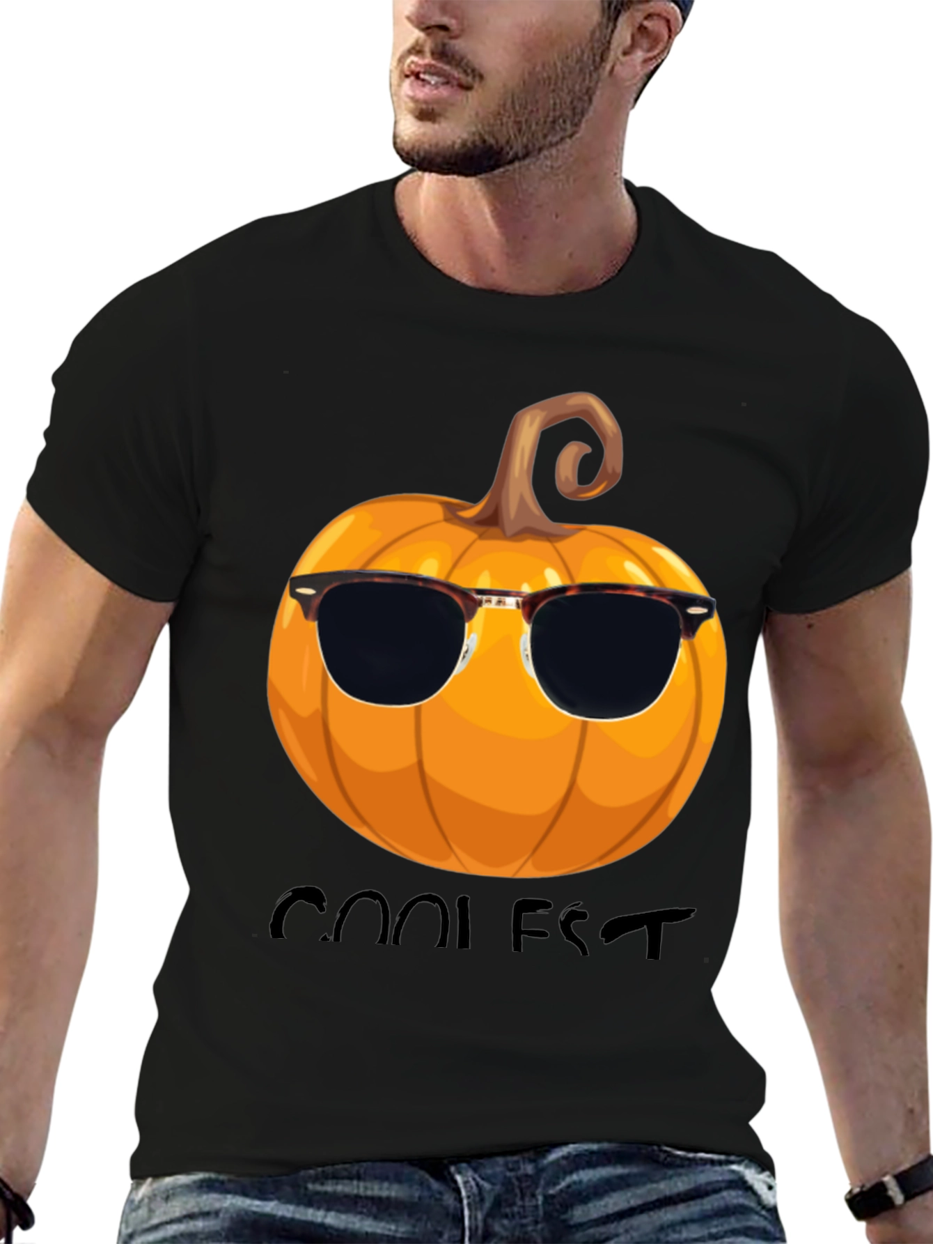 Coolest Pumpkin T-Shirt - Halloween Festive Tee