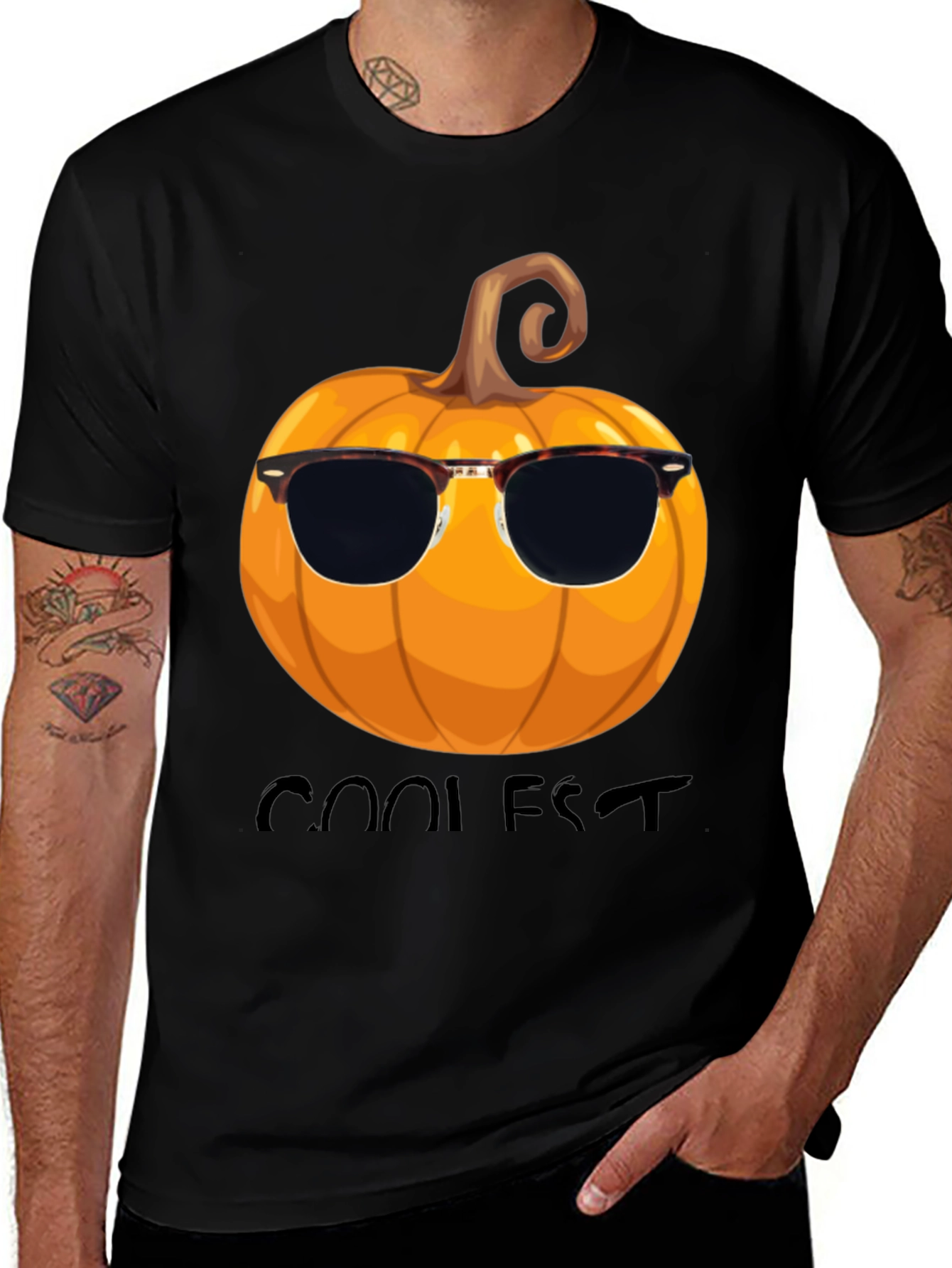 Coolest Pumpkin T-Shirt - Halloween Festive Tee