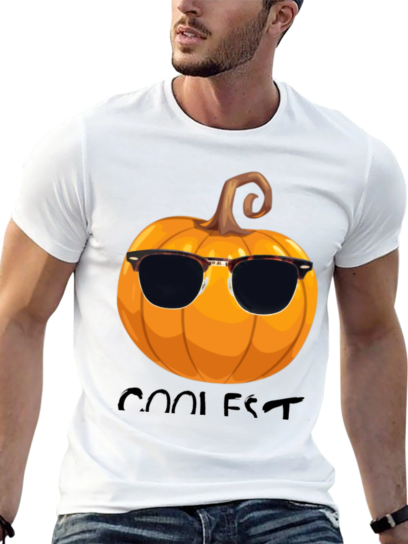 Coolest Pumpkin T-Shirt - Halloween Festive Tee