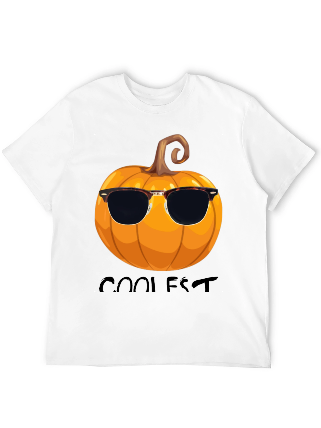 Coolest Pumpkin T-Shirt - Halloween Festive Tee