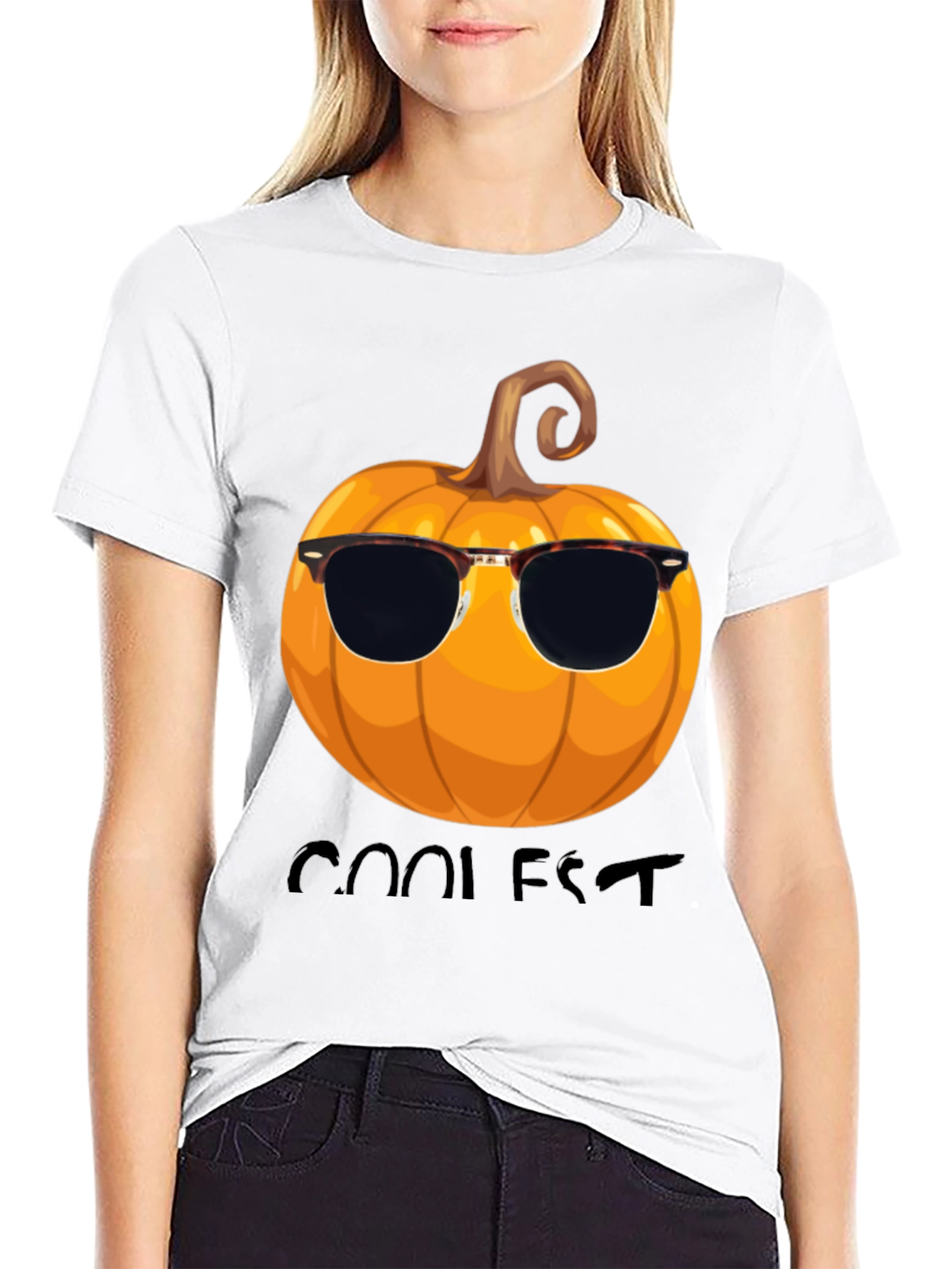 Coolest Pumpkin T-Shirt - Halloween Festive Tee