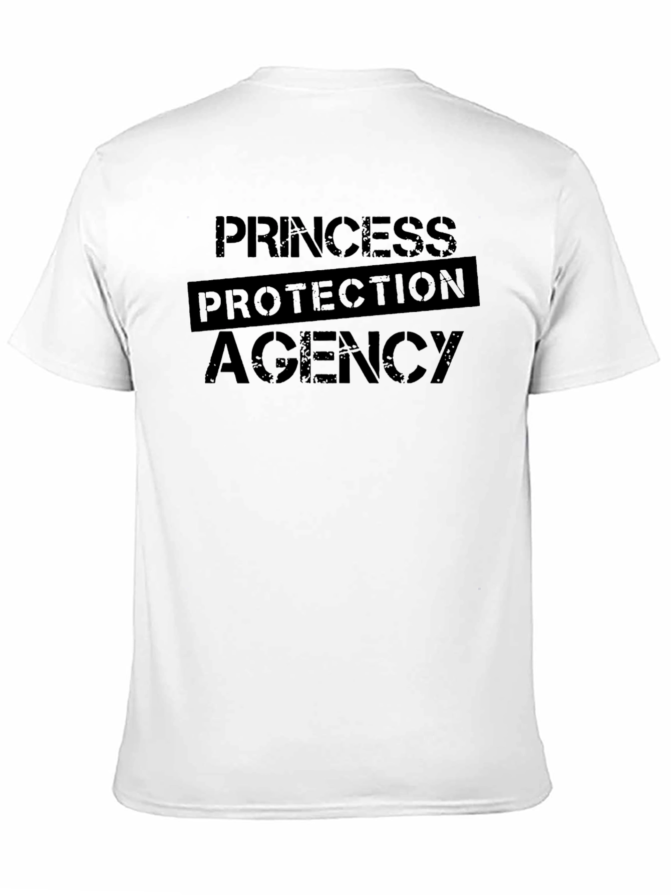 Princess Protection Agency Black Graphic Tee